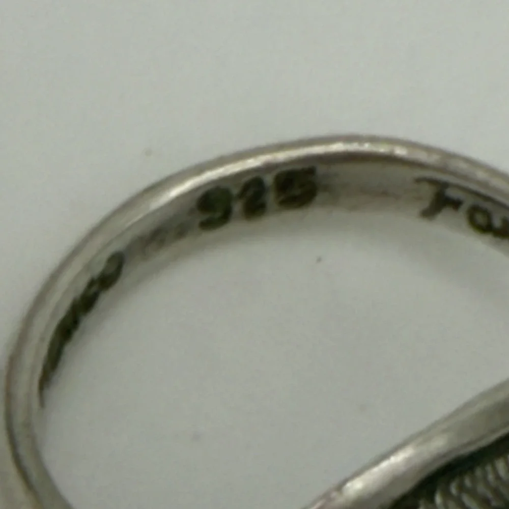 Vtg Taxco Mexico 925 Sterling Alexandrite? Ring Signed FAUS R.  Size 5.75 Read